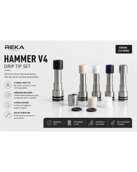 REKAVAPE HAMMER V4 DRIP TIP SET
